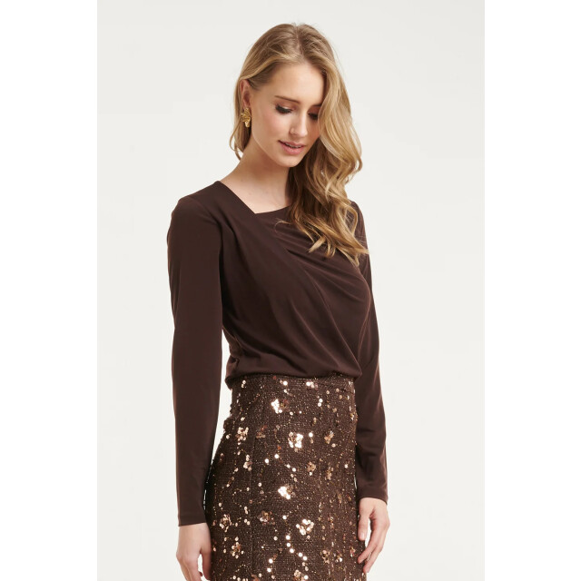 Smashed Lemon Top met asymmetrische halslijn | 8718679062817 large