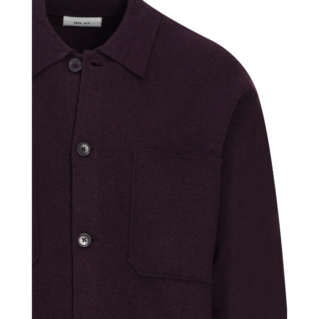 NN07 Overshirt bordeaux 113455-001-L large
