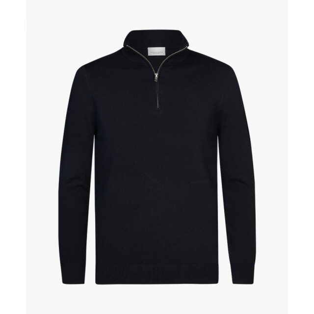 Profuomo Pp2j00010a pullover half zip navy profu P/PP2J00010A large