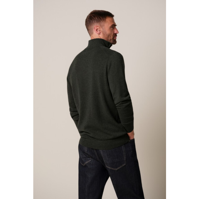 Profuomo Ppxj30012d pullover half zip green profu Z3/PPXJ30012D large
