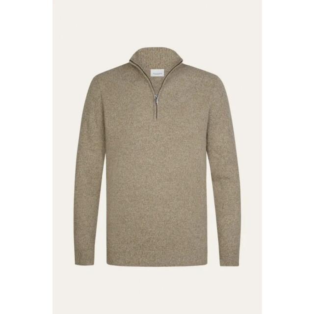 Profuomo Ppxj30047e half zip beige profu F/PPXJ30047E large
