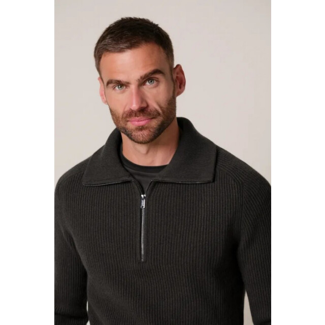 Profuomo Ppxj30058f pullover half zip - profuom H2/PPXJ30058F large