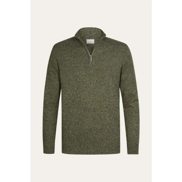 Profuomo Ppxj30047d pullover half zip green profu Z3/PPXJ30047D large