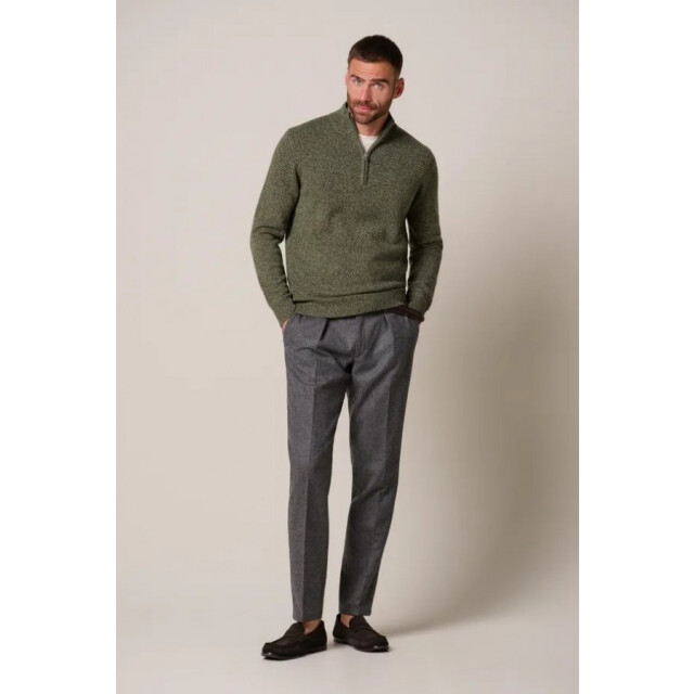 Profuomo Ppxj30047d pullover half zip green profu Z3/PPXJ30047D large