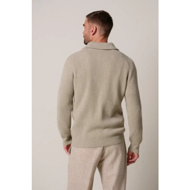 Profuomo Ppxj30058g pullover half zip beige profu F/PPXJ30058G large