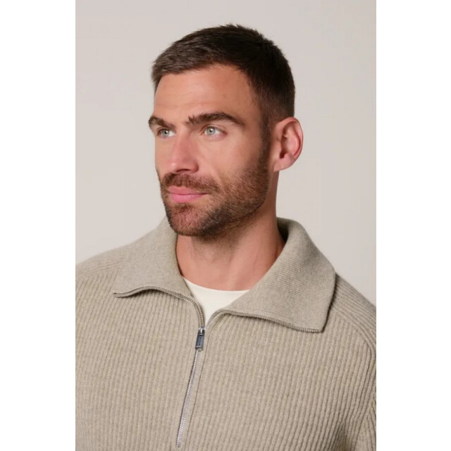 Profuomo Ppxj30058g pullover half zip beige profu F/PPXJ30058G large