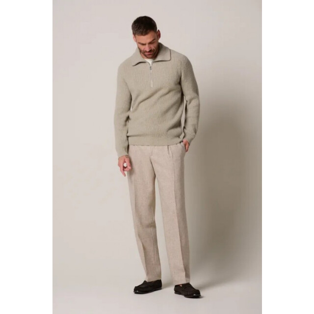 Profuomo Ppxj30058g pullover half zip beige profu F/PPXJ30058G large