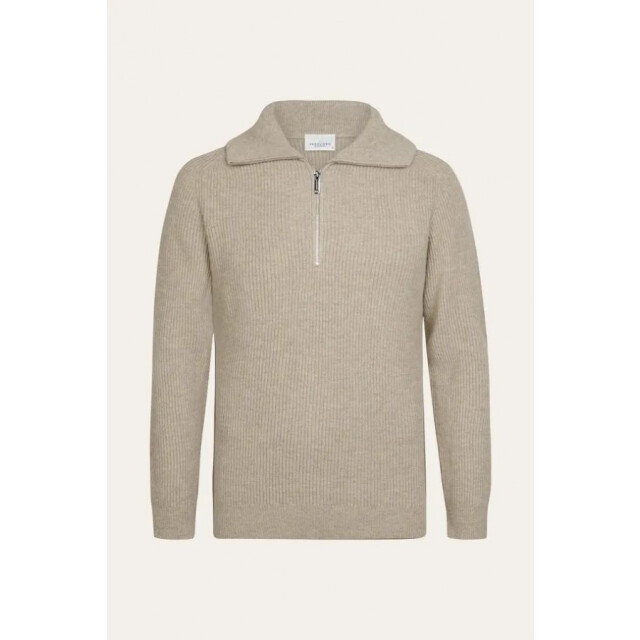 Profuomo Ppxj30058g pullover half zip beige profu F/PPXJ30058G large