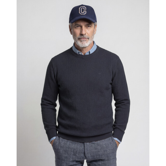 Campbell Trui ronde hals donker 107888-003-XXXL large