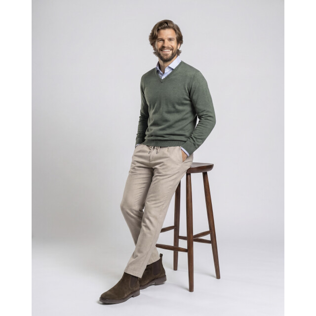 Campbell Trui v-hals donker 107886-007-XXXL large