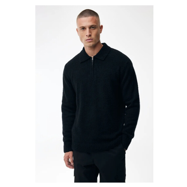 Genti Polo zip ls polos k5111-3279 K5111-3279 large