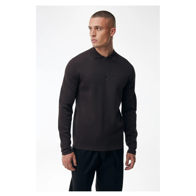 Genti Polo zip ls polos k5117-3258 K5117-3258 large