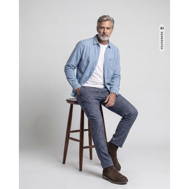 Campbell Chino donker 108441-001-36 large