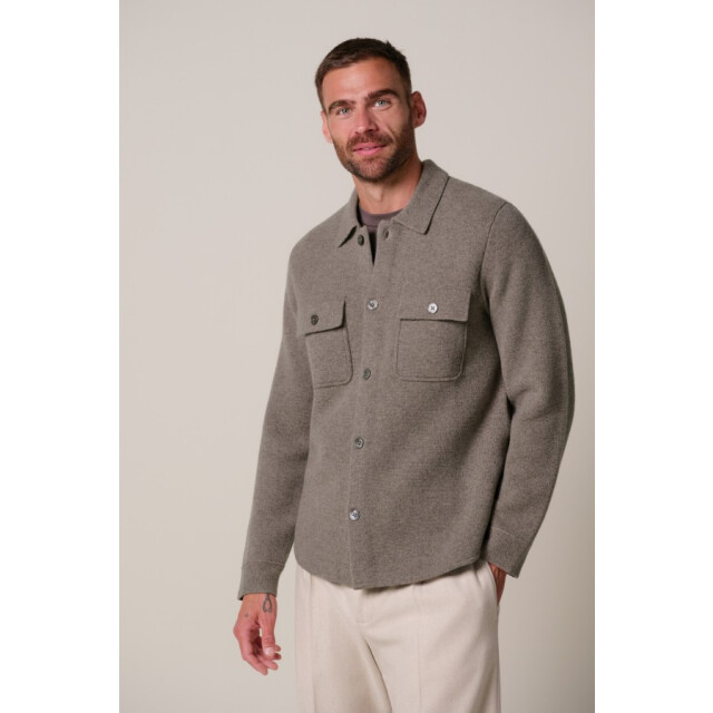 Profuomo Ppxf30006d overshirt full botton paars profu R/PPXF30006D large