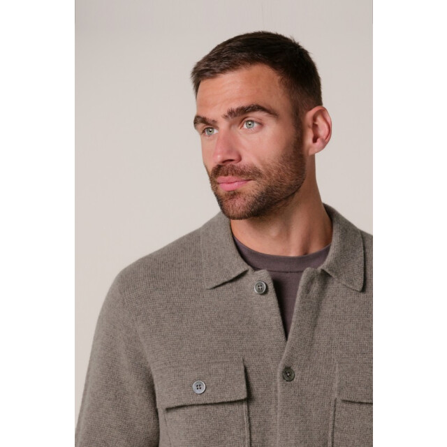 Profuomo Ppxf30006d overshirt full botton paars profu R/PPXF30006D large
