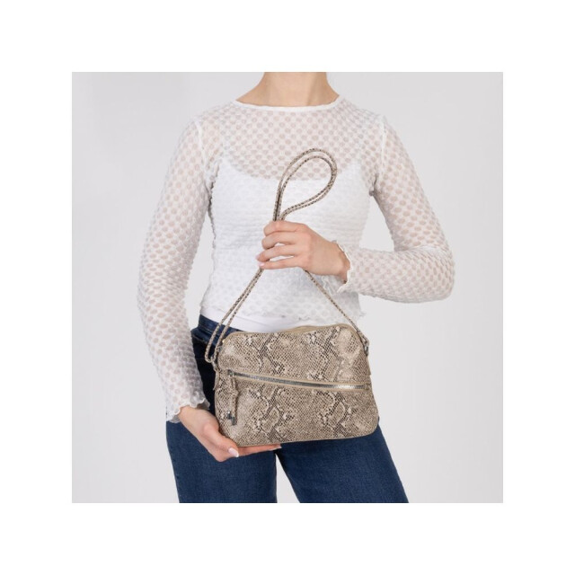 Rieker H1031 90-python-beige-schwarz H1031 large