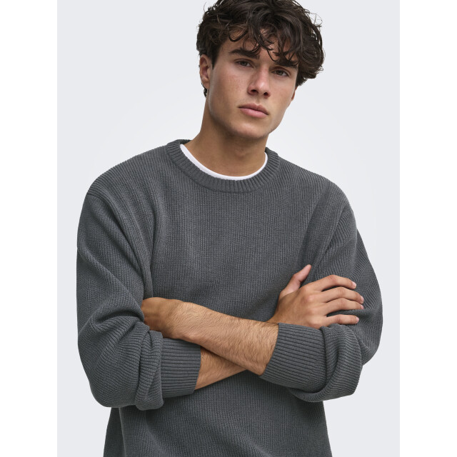 Only & Sons Onsrodger rlx crew neck knit 22039789 large