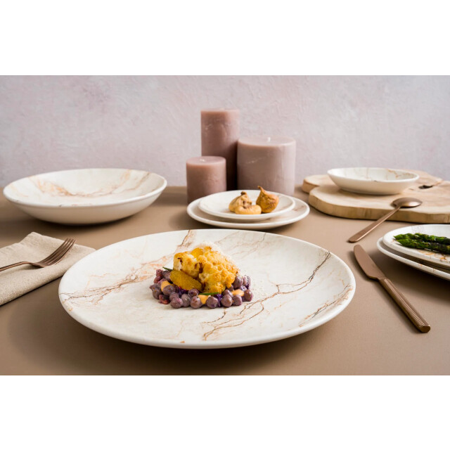Bonna Dessertbord granix porselein 15 cm set van 6 3657280 large