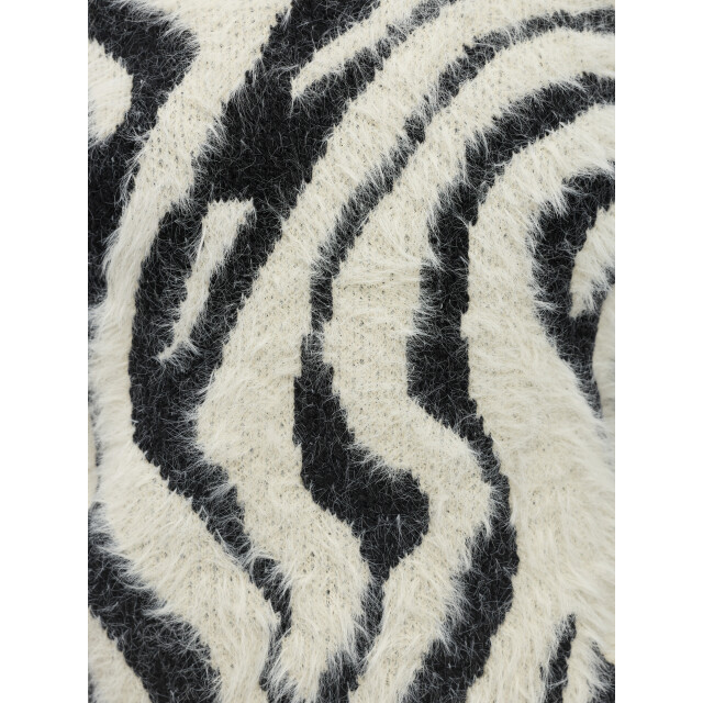 Object Moline zebra print knit trui 23047266 large