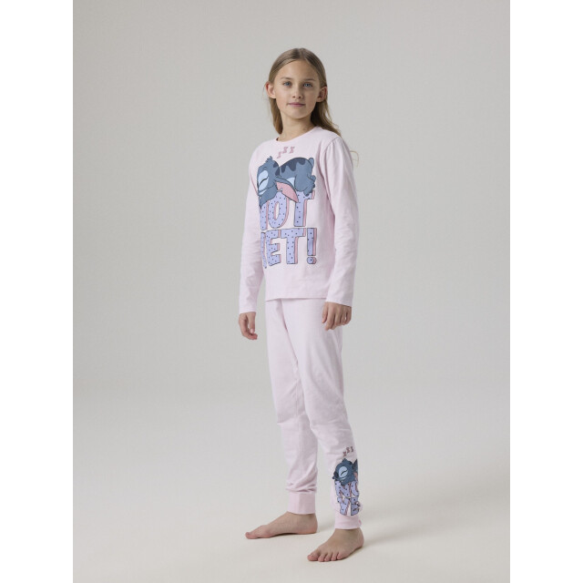 Name It Meisjes lange pyjama set nkfanda stitch 13259954-Cradle Pink large