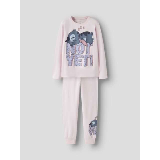 Name It Meisjes lange pyjama set nkfanda stitch 13259954-Cradle Pink large