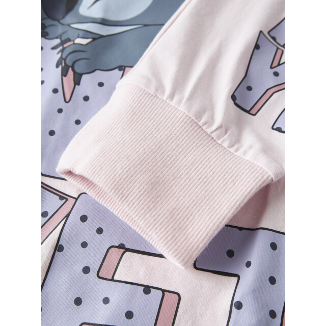Name It Meisjes lange pyjama set nkfanda stitch 13259954-Cradle Pink large