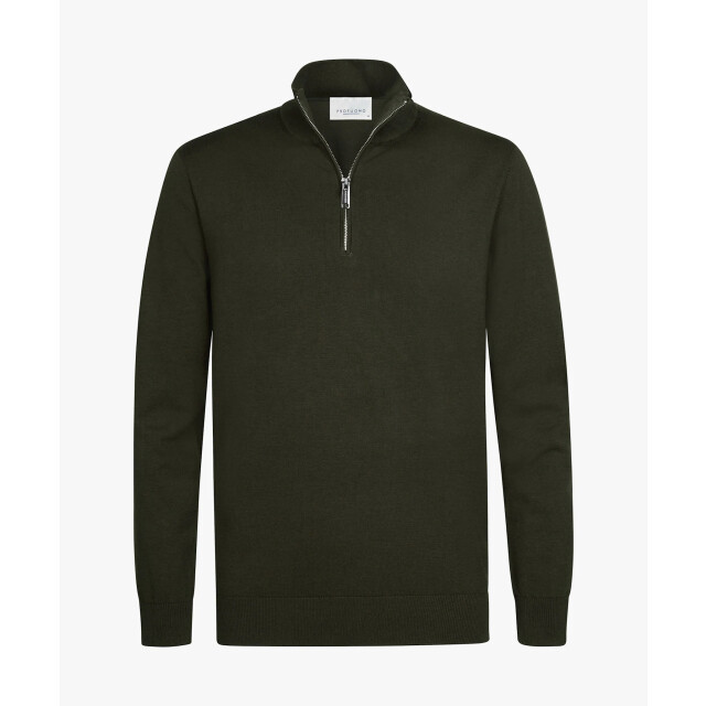 Profuomo pullover half zip ppxj30002c z3 dark green 05711.370.0042 large