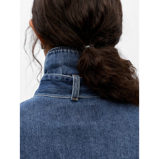 Object objrosie l/s re shirt noos 23049193 medium blue denim 06615.265.0011 large