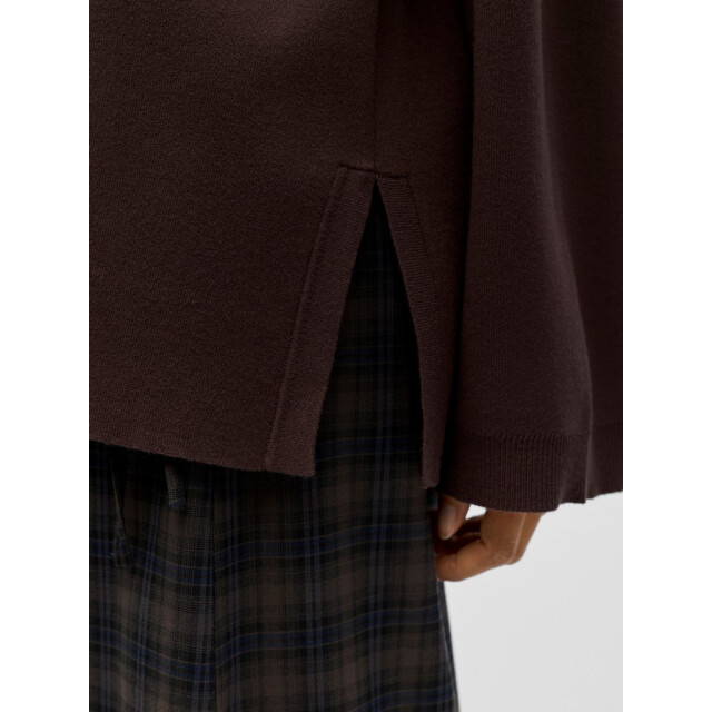 Object objreynard l/s lo knit pullover noo 23049287 seal brown 06712.840.0165 large