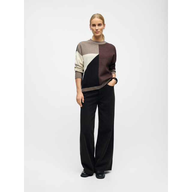 Object objray lo l/s knit pullover aop noo 23044642 morel 06721.820.0033 large