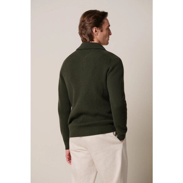 Profuomo heavy wollen half zip ppxj30058e z3 dark green 05711.370.0043 large