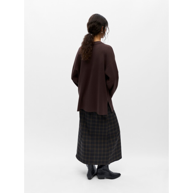 Object objreynard l/s lo knit pullover noo 23049287 seal brown 06712.840.0165 large