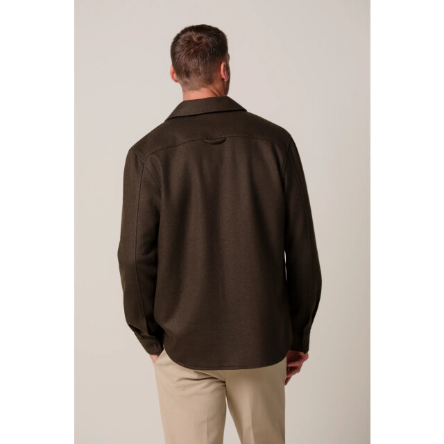 Profuomo knitted overshirt ppxf30001c z3 dark green 05633.370.0001 large