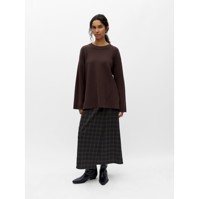 Object objreynard l/s lo knit pullover noo 23049287 seal brown 06712.840.0165 large
