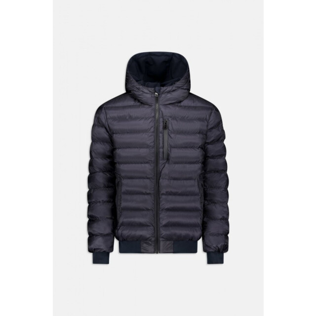 Airforce Frm1165552 hooded reversible dark navy jack Dark Navy Blue/HOODED REVERSIBLE large