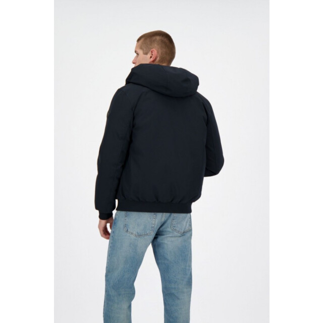 Airforce Frm1165552 hooded reversible dark navy jack Dark Navy Blue/HOODED REVERSIBLE large