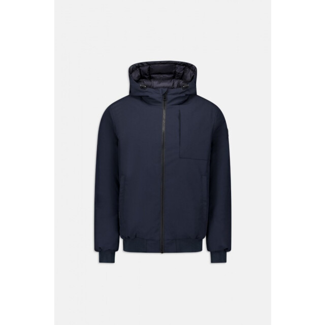 Airforce Frm1165552 hooded reversible dark navy jack Dark Navy Blue/HOODED REVERSIBLE large