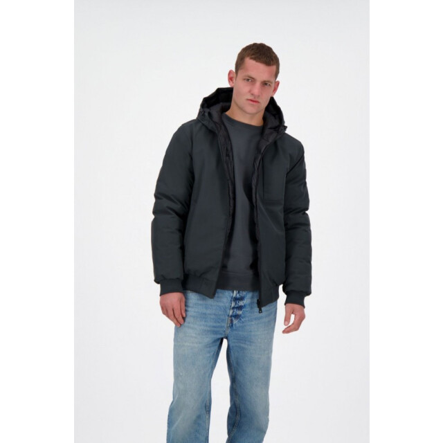 Airforce Frm1165970 hooded reversible gun metal jack Gun Metal/HOODED REVERSIBLE large