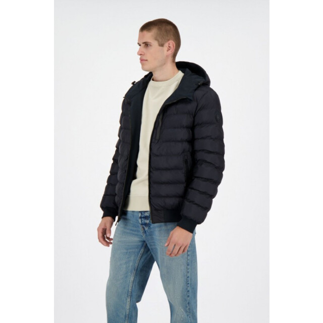 Airforce Frm1165552 hooded reversible dark navy jack Dark Navy Blue/HOODED REVERSIBLE large