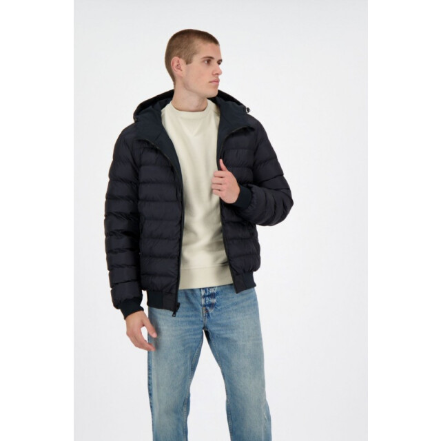 Airforce Frm1165552 hooded reversible dark navy jack Dark Navy Blue/HOODED REVERSIBLE large