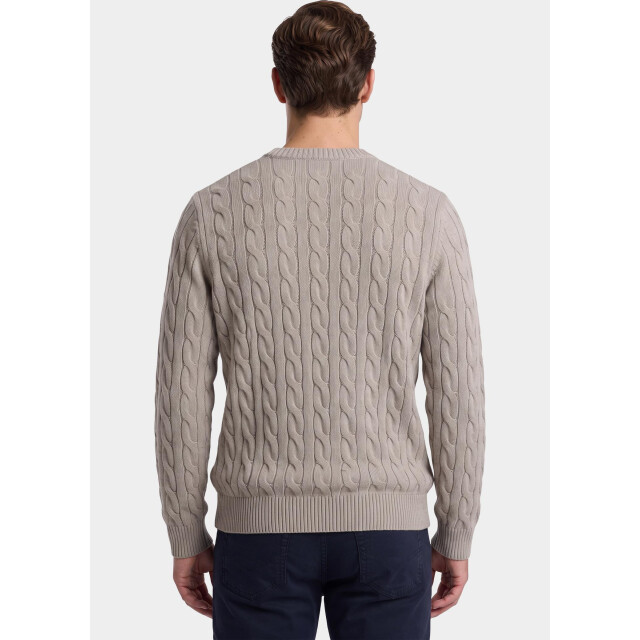 Bos Bright Blue Pullover heren 1191/4 off white 212223 large