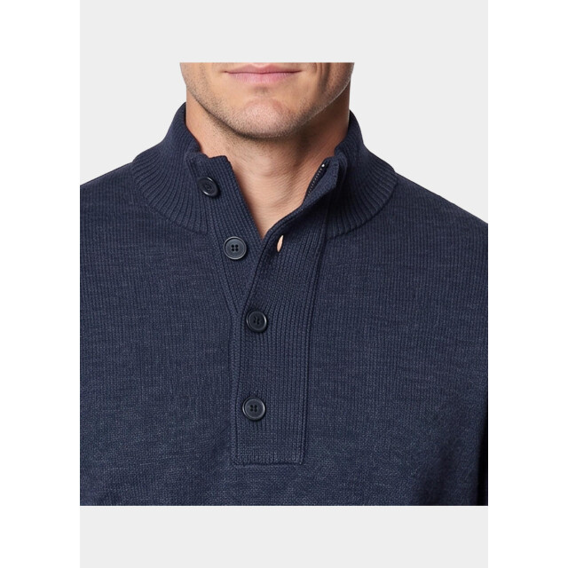 Bos Bright Blue Half zip 1171/103 indigo 212219 large