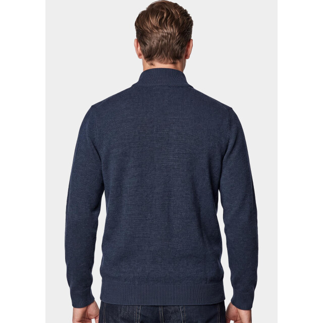 Bos Bright Blue Half zip 1171/103 indigo 212219 large