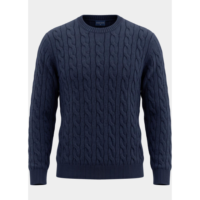 Bos Bright Blue Pullover heren 1191/103 navy 212224 large