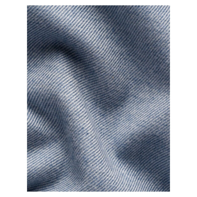 Eton Solid flannel lange mouw overhemden 100015434 100015434 large