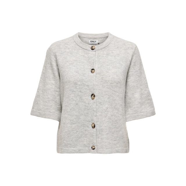 Only onlcamilla s/s cardigan knt noos 15348772 light grey melange 06741.910.0013 large