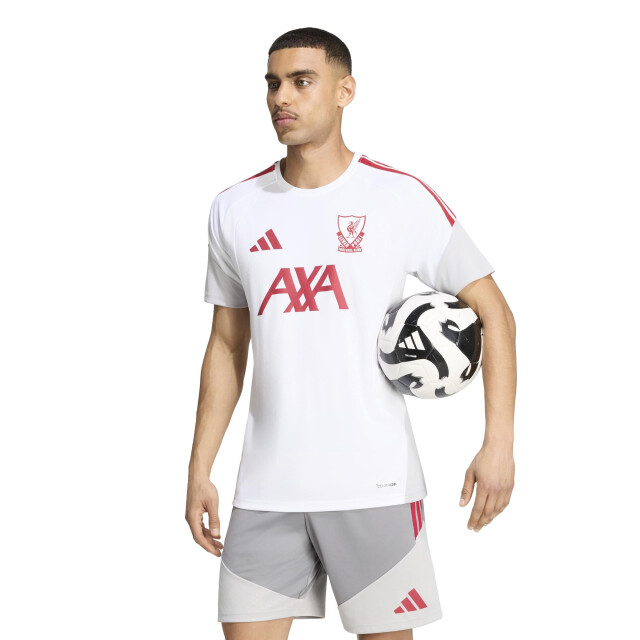 Adidas lfc eu tr jsy trainingshirt replica voetbal - 075981_100-L large
