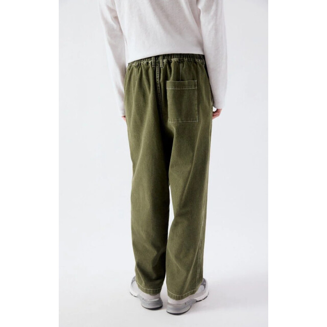 American Vintage Uzatown pants muza11a khaki MUZA11A large
