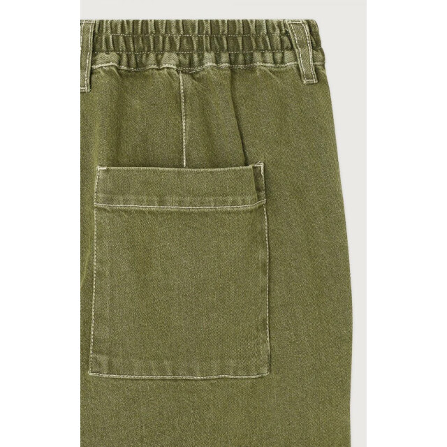 American Vintage Uzatown pants muza11a khaki MUZA11A large