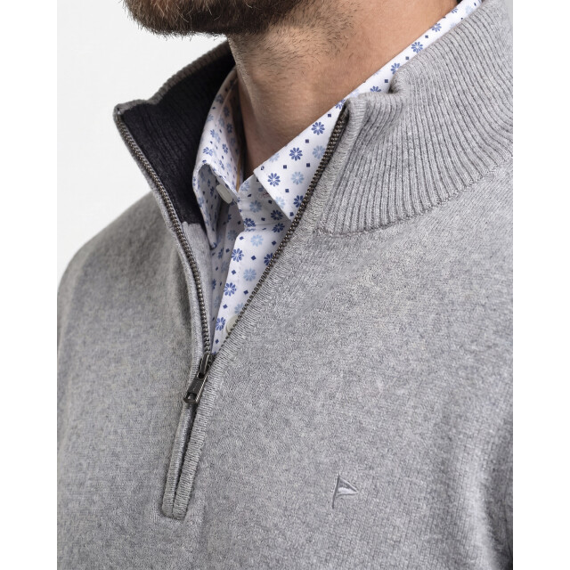 Campbell Schipperstrui mid grey melange 107883-004-L large